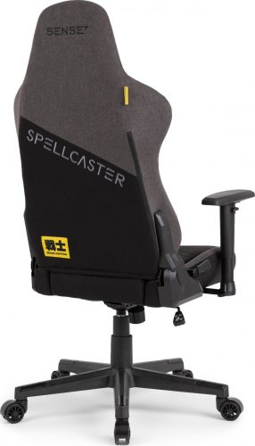 Hráčska stolička, sedačka SENSE7 Spellcaster, kreslo Senshi edition šedá.