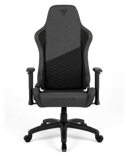 Hráčska stolička, látka SENSE7 Spellcaster, kreslo Senshi edition XL šedá.