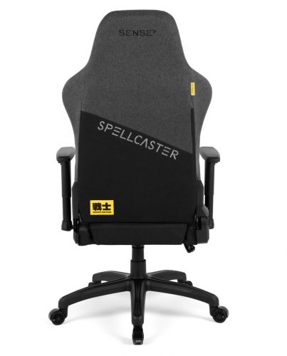 Hráčska stolička, látka SENSE7 Spellcaster, kreslo Senshi edition XL šedá.