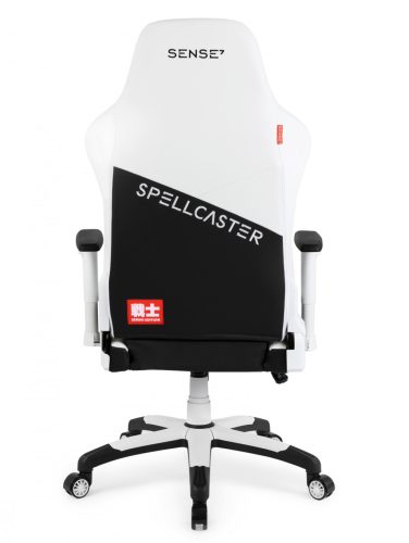 Hráčska stolička, kreslo SENSE7 Spellcaster Senshi Edition XL biela.