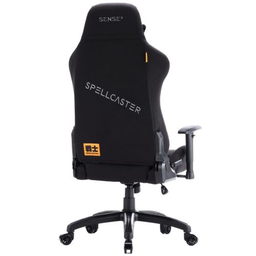 Herná stolička SENSE7 Spellcaster Senshi Edition XL kreslo čierna látka.