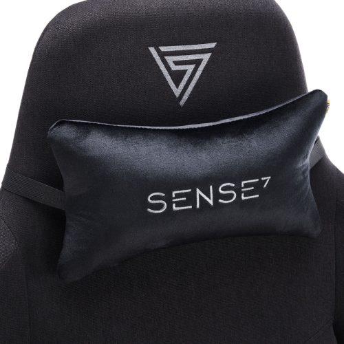 Herná stolička SENSE7 Spellcaster Senshi Edition XL kreslo čierna látka.