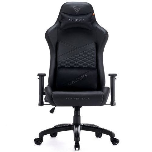 Gamer Chair, SENSE7 Spellcaster Senshi Edition XL kreslo, čierna.