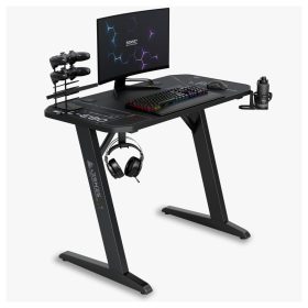   Herný stôl, SENSE7 Nomad Cybernetic, 100x50 cm black carbon