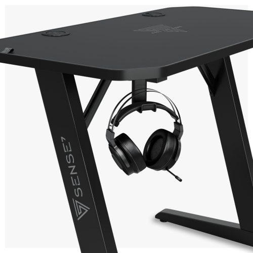 Herný stôl, SENSE7 Nomad Classic, Desk 100×50 cm black