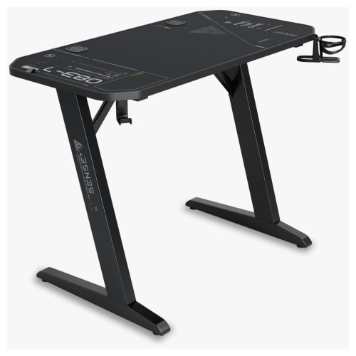 Herný stôl,l SENSE7 Nomad Cybernetic, 120×60 cm čierny uhlík