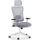 Ergonomická kancelárska stolička SENSE7 Tone biela a sivá