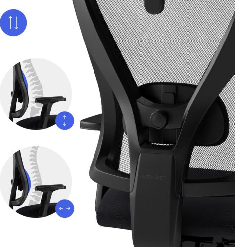 Ergonomický kancelársky stôl SENSE7 Tone black