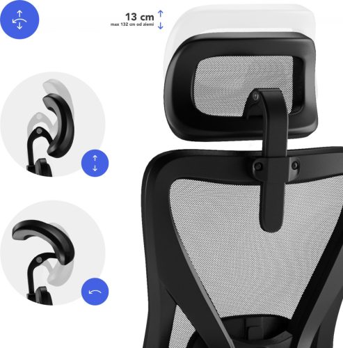 Ergonomický kancelársky stôl SENSE7 Tone black