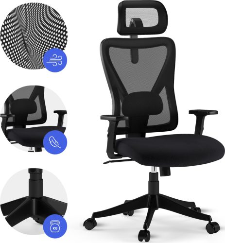 Ergonomický kancelársky stôl SENSE7 Tone black