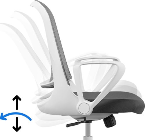 Kancelárska stolička SENSE7 Sopty sivá