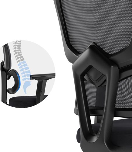 Sense7 Veno Ergonomická kancelárska otočná stolička čierna