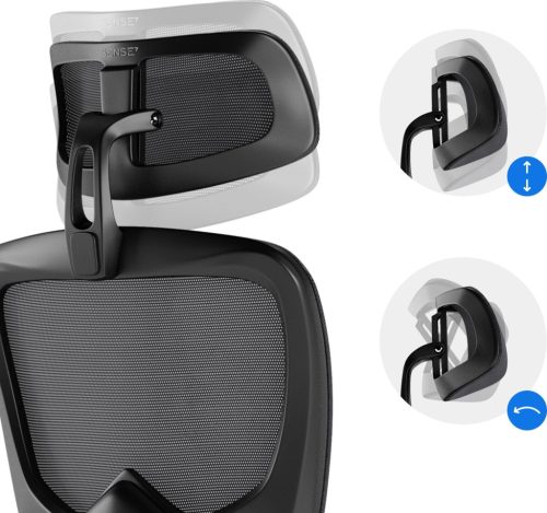 Sense7 Veno Ergonomická kancelárska otočná stolička čierna