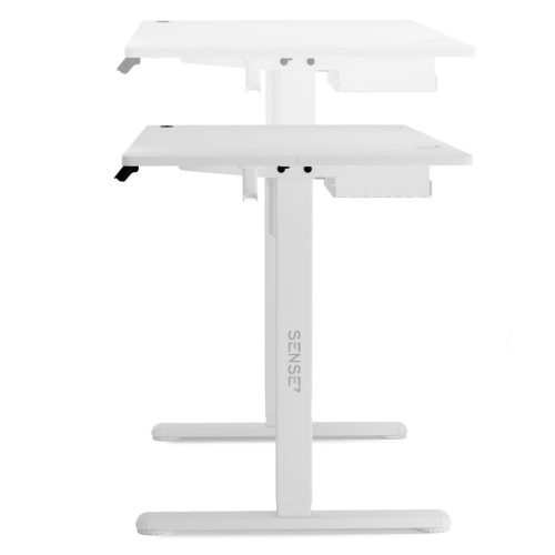 Elektrický písací stôl SENSE7 Nojo 120x60 Biela
