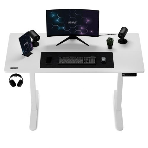 Elektrický písací stôl SENSE7 Nojo 120x60 Biela