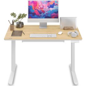   Newai výškovo nastaviteľný elektrický stôl, 120x60cm,béžový