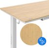 Newai výškovo nastaviteľný elektrický stôl, 120x60cm,béžový