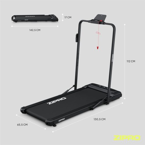 Skladací elektrický bežecký pás Zipro Newlite