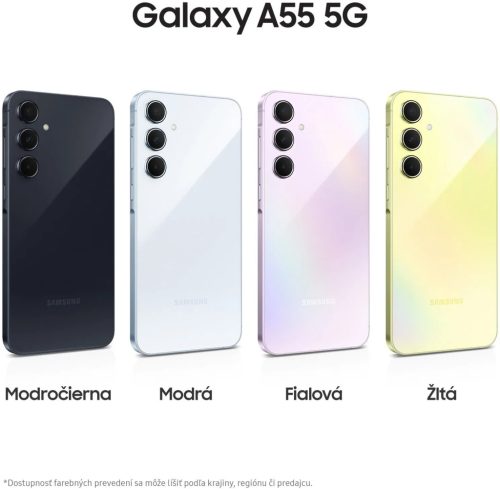 Samsung Galaxy A55 5G 8 GB/256 GB modro-čierna
