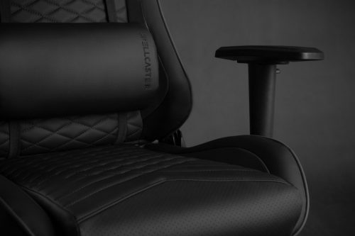 Hráčska stolička, kreslo SENSE7 Spellcaster čierne.