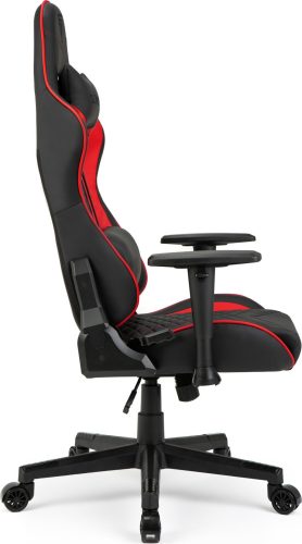 Hráčska stolička SENSE7, kreslo Spellcaster, čierna a červená.