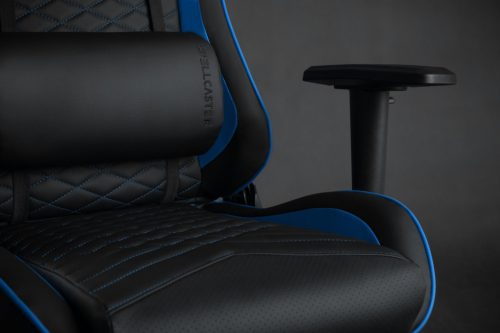 Hráčska stolička SENSE7, kreslo Spellcaster, čierna modrá.