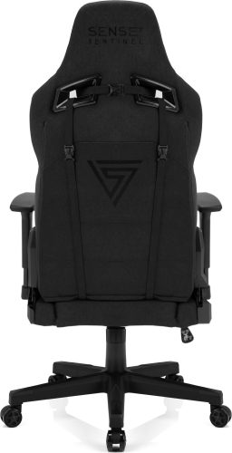 Herná stolička Sense7 Sentinel, čierna a šedá