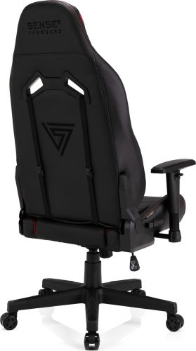 Hráčska Stolička Sense7 Vanguard čierno-červená