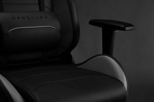 Hráčska Stolička Sense7 Vanguard čierno-šedá
