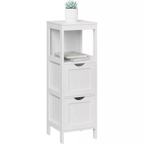Vasagle Samostatne stojaca komoda, biela.