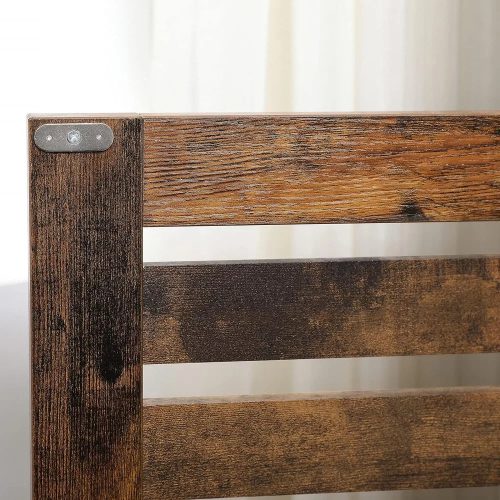 Vasagle Kúpeľňová skrinka pod umývadlo rustikálna hnedá