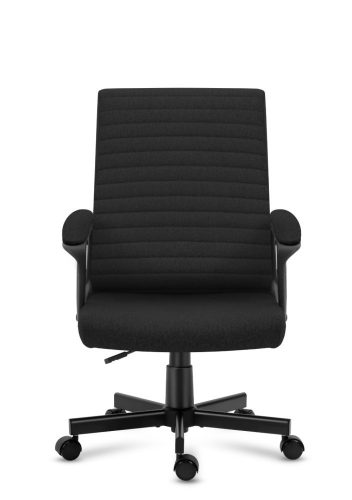 Mark Adler Boss 2.5 black Otočná stolička Boss, pohodlná kancelárska stolička látka čierna