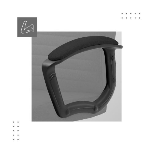 Mark Adler Boss 2.5 black Otočná stolička Boss, pohodlná kancelárska stolička látka čierna