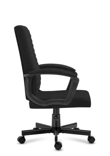 Mark Adler Boss 2.5 black Otočná stolička Boss, pohodlná kancelárska stolička látka čierna