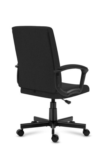 Mark Adler Boss 2.5 black Otočná stolička Boss, pohodlná kancelárska stolička látka čierna