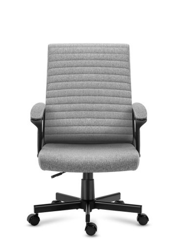 Mark Adler Boss 2.5 grey Otočná stolička Boss, pohodlná kancelárska stolička látka sivá