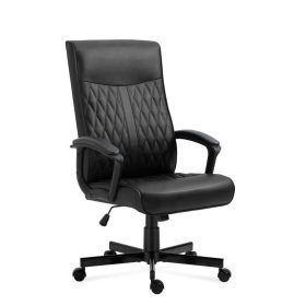   Mark Adler Boss 3.2 black Otočná stolička Boss, pohodlná kancelárska stolička látka čierna