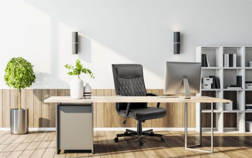 Mark Adler Boss 3.2 black Otočná stolička Boss, pohodlná kancelárska stolička látka čierna