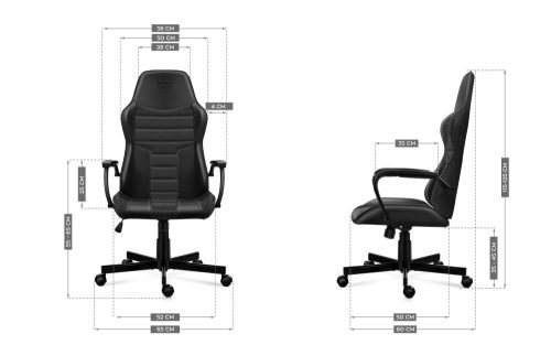 Mark Adler Boss 4.2 black Prémiové šéfovské kreslo, otočné kreslo, reverzná koža, látka, čierna
