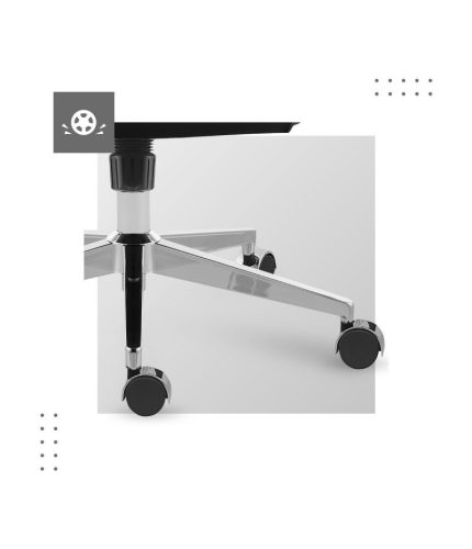Mark Adler  Boss 5.6 black Moderná prémiová šéfovská stolička, ergonomická kancelárska stolička, s opierkou hlavy a krku, umelá koža, čierna
