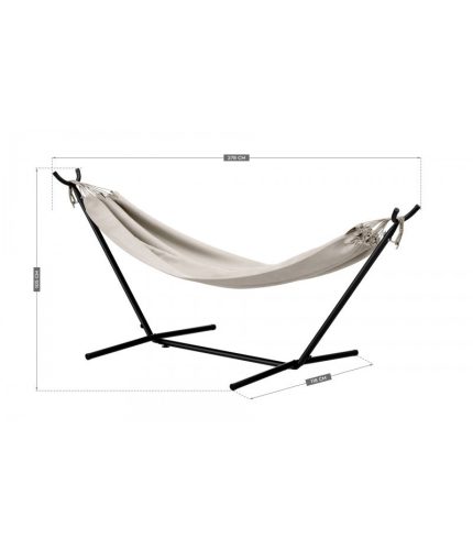 Greman Hojdacia sieť so stojanom, max. 200 kg béžová