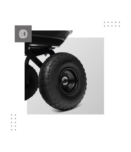 Mark Adler Záhradný vozík, ručný vozík, maximálna nosnosť 200 kg, fúrik, príves