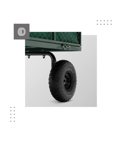 Mark Adler Záhradný vozík, ručný vozík, maximálne zaťaženie 330 kg