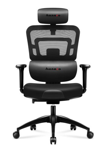 Huzaro combat 7.0-Black, ergonomická herná stolička otočná čierna.