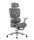 Mark Adler Expert Premium ergonomická pohodlná kancelárska stolička, nastaviteľná výška, opierka nôh, šedá