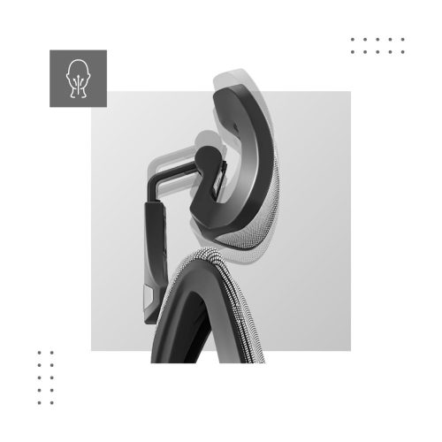 Mark Adler Prémiová ergonomická kancelárska stolička pohodlná kancelárska stolička, výškovo nastaviteľná sieťovina HD, technológia air mesh