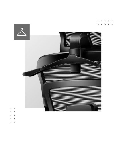 Mark Adler Expert 4.9 black Ergonomické ortopedické pohodlné kancelárske kreslo, bedrová opierka čierna