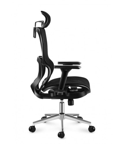 Mark Adler Expert 6.2 black Ergonomické ortopedické pohodlné kancelárske kreslo, bedrová opierka čierna