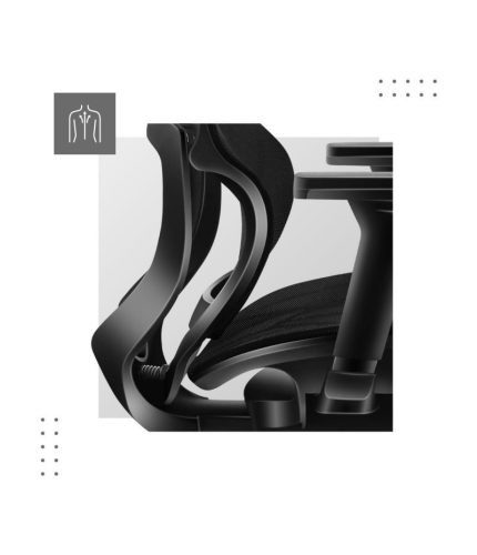 Mark Adler Expert 6.2 black Ergonomické ortopedické pohodlné kancelárske kreslo, bedrová opierka čierna