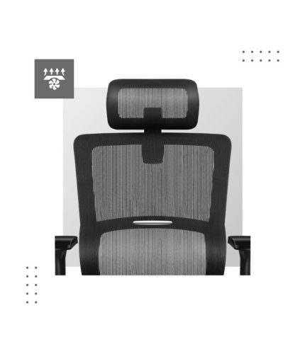 Mark Adler Expert 6.2 black Ergonomické ortopedické pohodlné kancelárske kreslo, bedrová opierka čierna